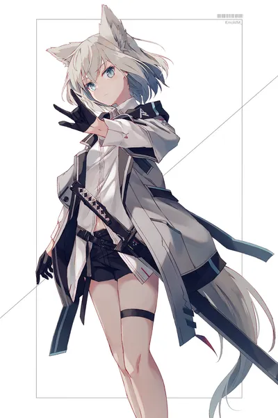 Reincarnated as a White Wolf Beast-Eared Girl and Barely Surviving