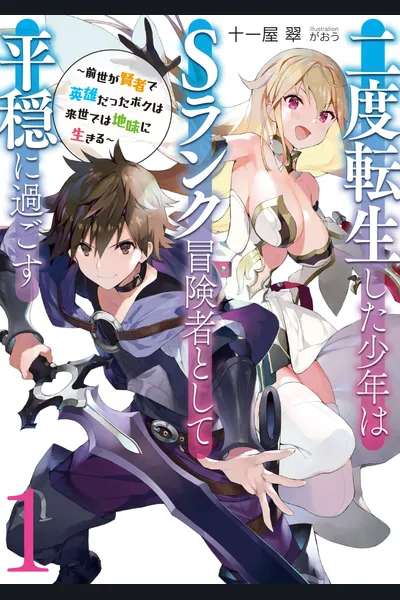 Nido Tensei Shita Shounen wa S-rank Boukensha Toshite Heion ni Sugosu ~ Zense ga Kenja de Eiyūdatta Boku wa Raisede wa Jimi ni Ikiru ~
