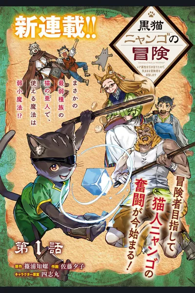 The Adventures Of The Black Cat Nyango – I’ve Received A Rare Attribute, So I Aim To Be A Carefree Adventurer